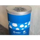 Immagine: A Parma arriva il nuovo posacenere da strada 'Fumetto'