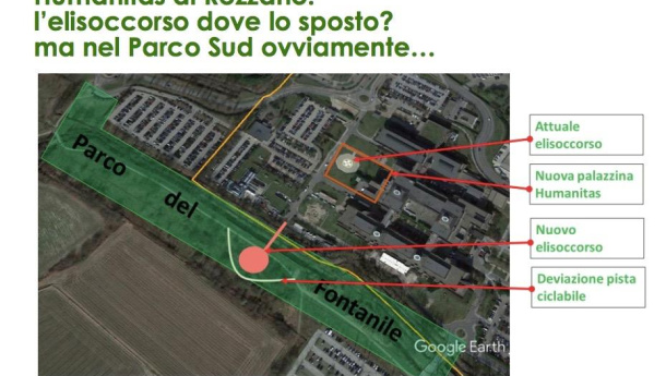 Immagine: Mega ospedali e consumo di suolo: Legambiente accusa Policlinico San Donato e Humanitas