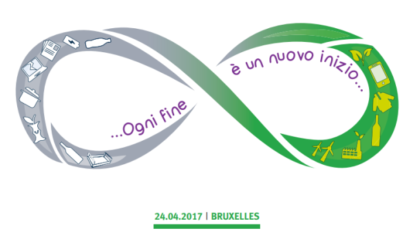 Immagine: A Bruxelles Legambiente e i campioni italiani dell’economia circolare