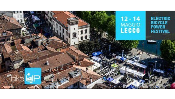 Immagine: Lecco, dal 12 al 14 maggio c'è BikeUp: il primo festival europeo  Interamente dedicato alla mobilità green a pedalata assistita