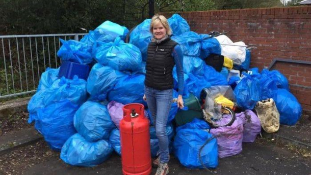 Immagine: Scozia, il 'Partito dei Rifiuti' di Sally Cogley vince un seggio alle elezioni locali