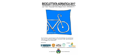 Biciclettata Adriatica 2017, venerdì 2 giugno lungo la costa abruzzese