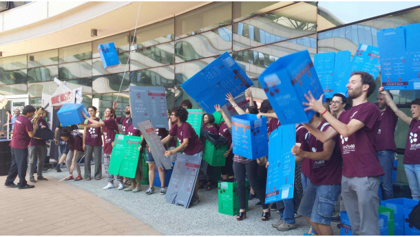 Immagine: Raccolta differenziata, al Campus Einaudi di Torino il caso pilota di Isola Ecologica all'Università