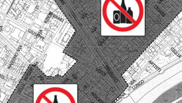 Immagine: Ambiente, decoro e schiamazzi. Ecco le mappe delle zone colpite dall’ordinanza anti-movida della città di Torino