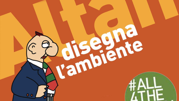 Immagine: ‘Altan disegna l’ambiente’ al G7 di Bologna