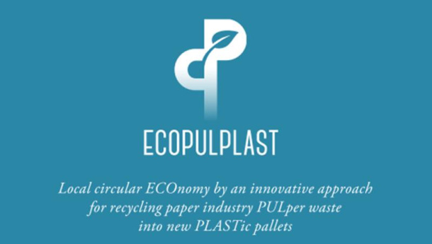 Immagine: EcoPulplast, dallo scarto di pulper del Distretto Cartario Lucchese a pallet ecosostenibili in plastica eterogenea