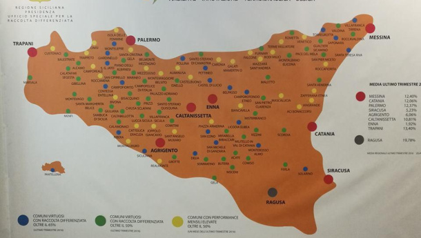 Immagine: Emergenza rifiuti in Sicilia: 'Mancano impianti per organico e plastica'. Intervista a Salvatore Cocina