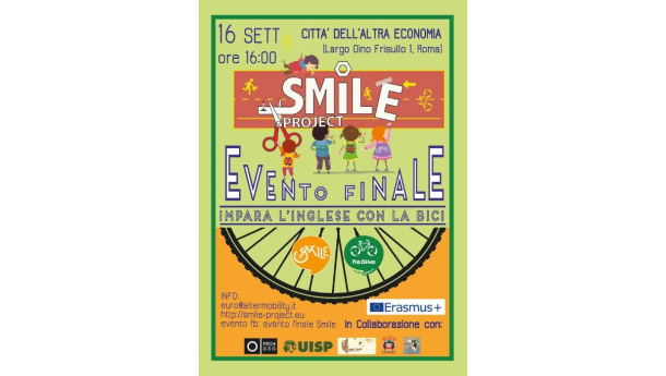 Immagine: Imparare l'inglese con la bicicletta: a Roma la presentazione di SMILE