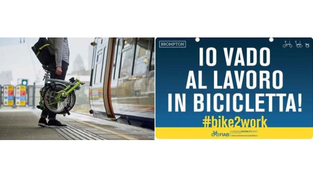 Immagine: FIAB e Brompton: test gratuiti nelle piazze di tutta Italia per provare i vantaggi della city bike pieghevole