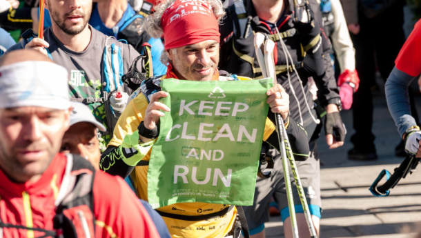 Immagine: Tor des Geants e Tot Dret 2017, raccolta differenziata da record: 86%!