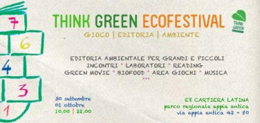 A Roma la sesta edizione del Think green eco festival: arte per l'ambiente