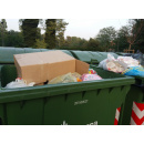 Immagine: Quando i cassonetti sono fuori, la raccolta è (quasi) impossibile