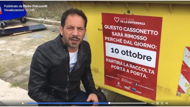 Immagine: Bari, dal 10 ottobre il porta a porta si estende a San Pio e Catino