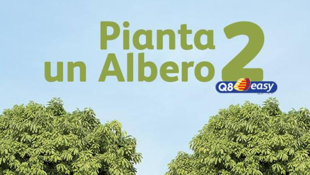 Immagine: Continuerà fino al prossimo 30 novembre l’iniziativa Pianta un Albero di Q8easy!