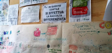 Quaertieri Ricicloni: nelle case popolari di via Mompiani