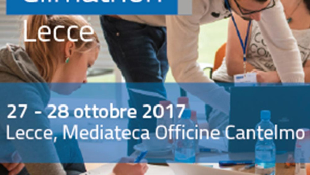 Immagine: Anche Lecce partecipa al Climathon, maratona mondiale sul cambiamento climatico. Il tema è l'erosione costiera