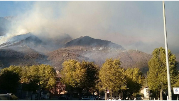 Immagine: Incendi in Piemonte: deciso lo stop alle ordinanze antismog