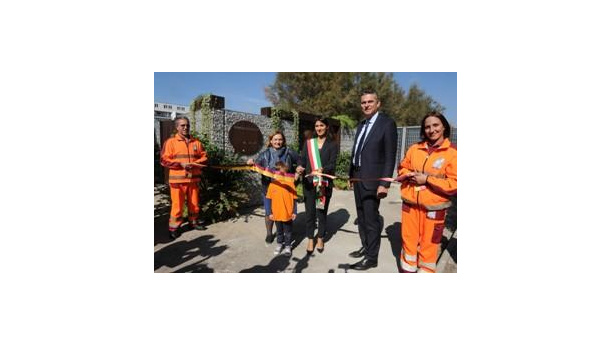 Immagine: In scuola infanzia ad Ostia inaugurata la prima Domus Ecologica di Roma