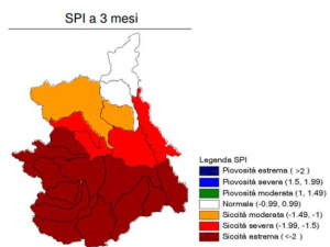 Crisi idrica in Piemonte: ottobre 2017 il più siccitoso degli ultimi 70 anni