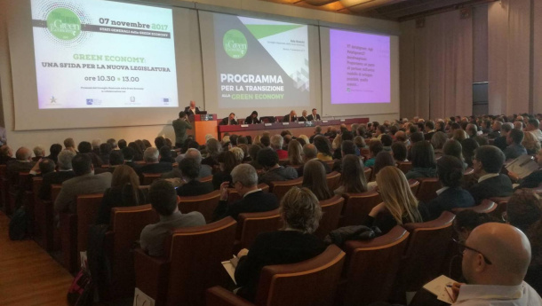 Immagine: Prima giornata degli Stati Generali della Green Economy 2017 nell'ambito di Ecomondo a Rimini