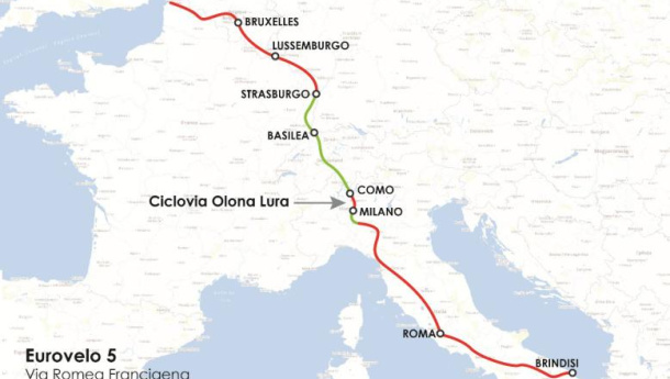 Immagine: Gravina di Puglia capitale del ciclismo europeo. Il 16 novembre convegno sul percorso cicloturistico EuroVelo5