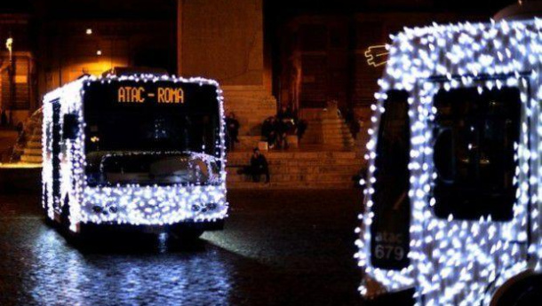 Immagine: Atac: da domani parte Piano Natale trasporto pubblico. Potenziati metro e bus