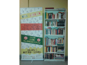 La libreria di ViviLibron nel Presepe Meccanico del Maglio adottata dai Mercatini di Natale