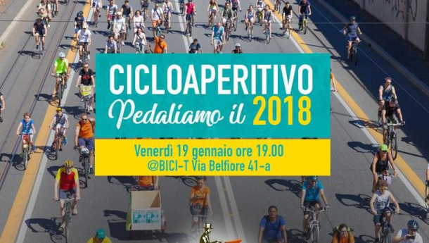 Immagine: In attesa del Bike Pride 2018, arriva il primo CicloAperitivo 'bella vita' dell’anno
