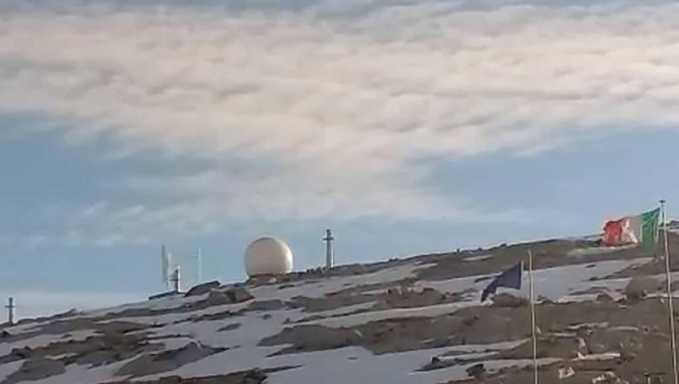 Immagine: Che vento soffia in Antartide?  A Explora si festeggia la prima turbina eolica italiana
