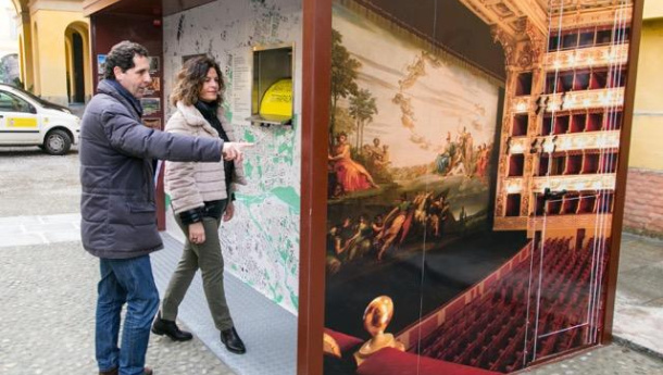 Immagine: Parma, inaugurata la prima di cinque nuove Mini EcoStation per aiutare i cittadini nella differenziata