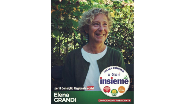 Immagine: Elena Grandi, Candidata alle Elezioni Regionali come capolista a Milano e Città Metropolitana nella lista Insieme per Gori
