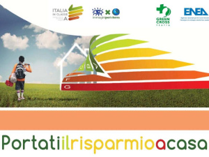 ‘Il decalogo del consumo intelligente’, da Enea e Green Cross 10 consigli per un consumo intelligente