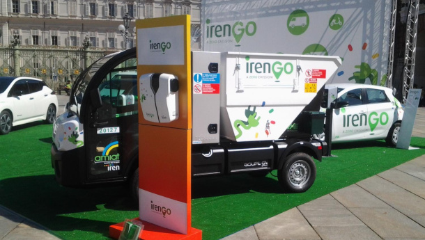 Immagine: IrenGO: anche il Gruppo Iren abbandona il diesel e sceglie mezzi elettrici