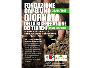 Giornata della rigenerazione dei terreni, a San Salvatore Monferrato la prima semina dei terreni della Fondazione Capellino