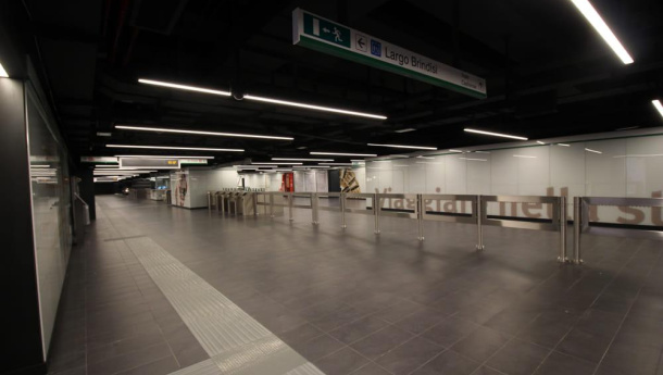 Immagine: Roma, stazione metro C San Giovanni: apertura il 12 maggio