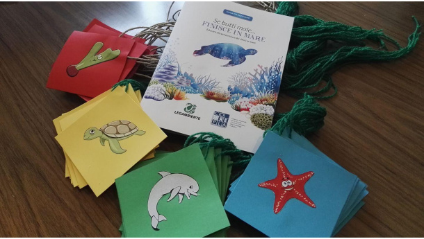 Immagine: Rifiuti spiaggiati: bilancio finale per il progetto 'Se butti male...finisce in mare' di Legambiente e Corepla