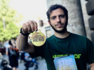 Lascia l'auto a casa: Greenpeace a Roma e in tutta Italia premia gli