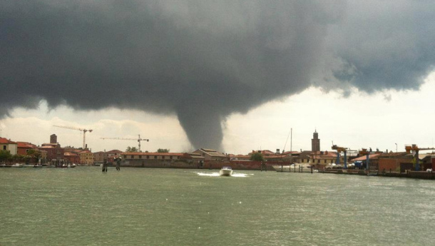 Immagine: Aumentano i tornado violenti nel Mediterraneo per il riscaldamento globale, uno studio ENEA - CNR