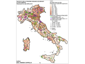 L'evoluzione della raccolta dell'organico in Italia dal 2010 al 2016: eccellenze ma anche contraddizioni