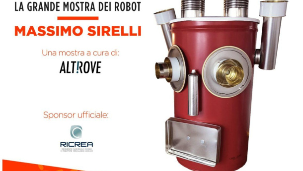 Immagine: ‘Teneri Bulloni’: a Catanzaro in mostra i robot in acciaio di Sirelli