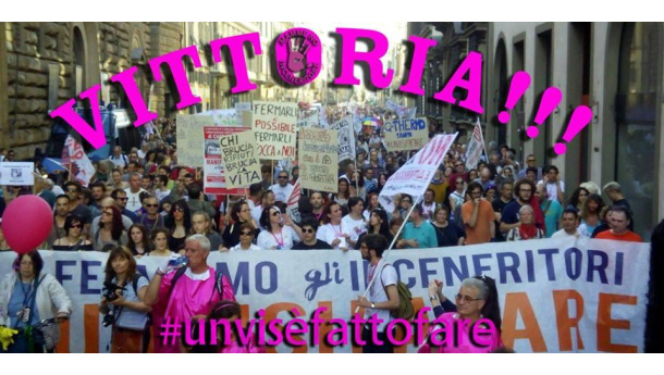 Immagine: Stop inceneritore Firenze: pensieri e valutazioni delle Mamme No Inceneritore sulla sentenza