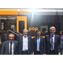 Immagine: Presentati a Bari i nuovi  treni 'Pop' per la Puglia