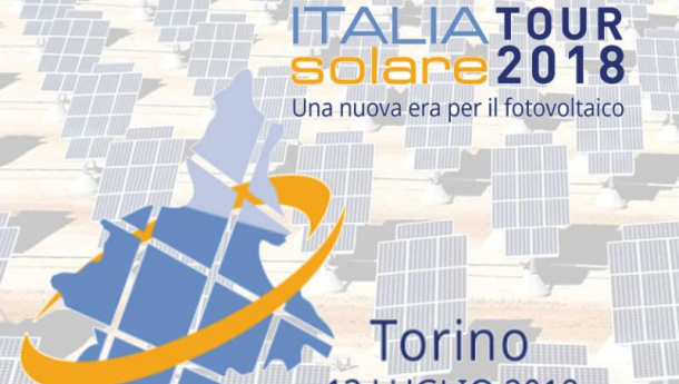 Immagine: Il tour di Italia Solare arriva a Torino. Un convegno sul fotovoltaico e i nuovi sistemi energetici per le città