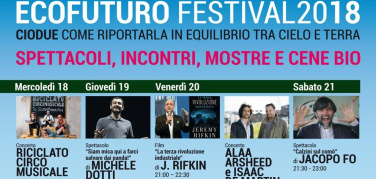 Parte il festival Ecofuturo a Padova, V edizione: 'CIODUE: come rimetterla in equilibrio tra cielo e terra'