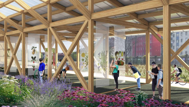 Immagine: Milano, un grande campo agricolo per l’uso temporaneo di Porta Genova