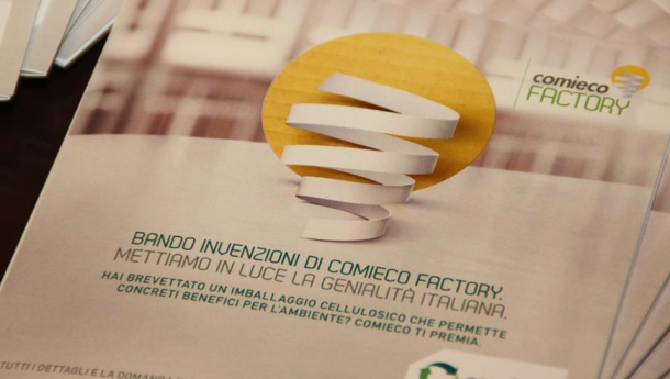 Immagine: Comieco Factory, c’è tempo fino al 30 settembre per partecipare al Bando Invenzioni che premia lo sviluppo di imballaggi ecosostenibili in carta e cartone