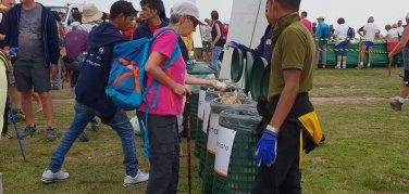 Quasi una tonnellata di rifiuti raccolti e differenziati a Pian Munè (Monviso) per il Concerto di Ferragosto