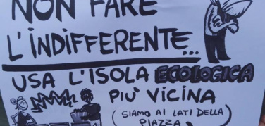 ‘Non fare l’indifferente’, la vignetta di Guido a favore di una corretta raccolta differenziata a Terra Madre 2018
