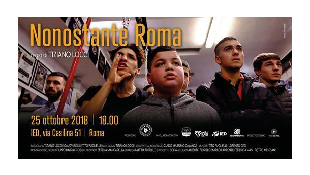 Immagine: 'Nonostante Roma', documentario sulle rivoluzioni gentili della città