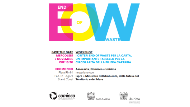 Immagine: Carta. Ad Ecomondo un workshop dedicato a 'End Of Waste'
